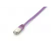 Equip Cat.6A Platinum S/FTP patch-kaapeli, 1,0 m, violetti