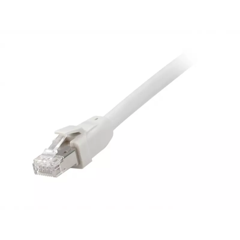 Equip Cat 8.1 S/FTP (PIMF) -verkkokaapeli, LSOH, 0,5 m, harmaa