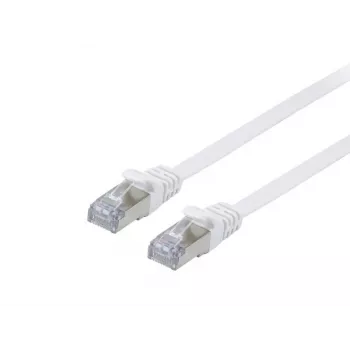 Equip Cat.6A U/FTP -lattakaapeli RJ-45 2,0 m valkoinen