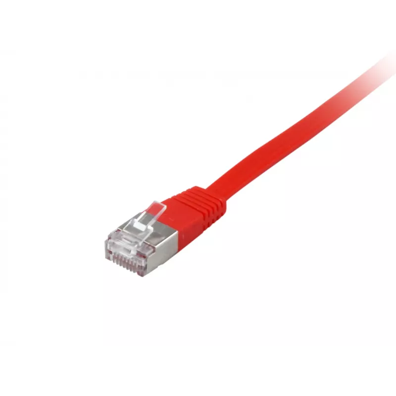 Equip Cat.6A U/FTP -lattakaapeli RJ-45 2,0 m punainen