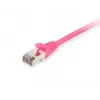 Equip Cat.6 S/FTP patch-kaapeli, 0,5 m, pinkki