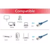 Liitäntäkaapeli Equip Cat.6A S/FTP RJ-45 1,5 m sininen