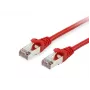 Equip Cat.6A S/FTP -liitäntäkaapeli, punainen, 1,5 m, 1,5 m, Cat6a, S/FTP (S-STP), RJ-45, RJ-45, punainen
