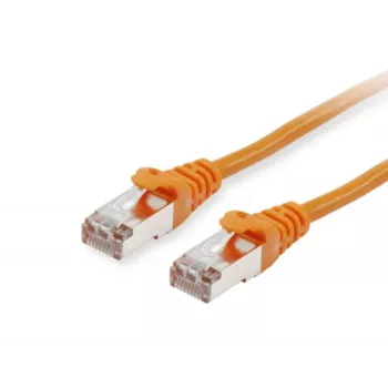 Verkkokaapeli Equip Cat.6A S/FTP RJ-45 0,15 m oranssi