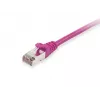 Liitäntäkaapeli Equip Cat.6A S/FTP RJ-45 0,15 m violetti