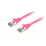 Equip Cat.6A S/FTP -liitäntäkaapeli, pinkki, 2,0 m