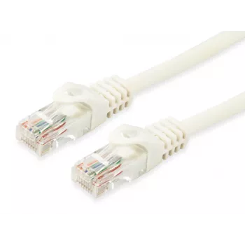 Equip Cat.6A U/UTP RJ-45 -verkkokaapeli, 15 m, valkoinen