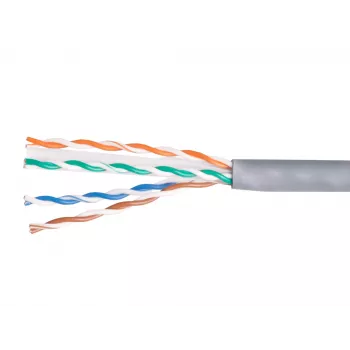 Equip Cat.6 U/UTP -asennuskaapeli, LSZH, 305 m, 305 m, Cat6, U/UTP (UTP), harmaa