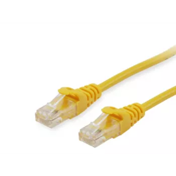 Equip Cat.6A RJ-45 U/UTP -verkkokaapeli, 0,25 m, keltainen