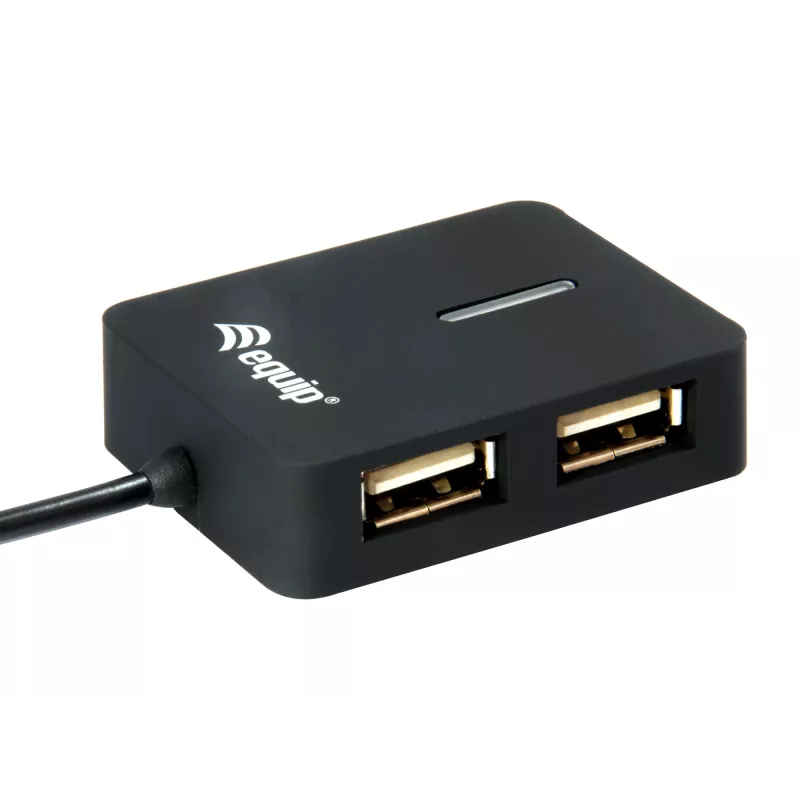 Equip 128952 USB-keskitin USB 2.0 480 Mbit/s musta