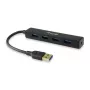 Equip 128953 USB-keskitin, USB 3.2 Gen 1 (3.1 Gen 1) Type-A, 5000 Mbit/s, musta