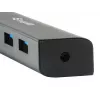 Equip 128954 USB-keskitin, USB 3.2 Gen 1 (3.1 Gen 1) Type-C, 5000 Mbit/s, musta