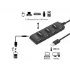 Equip 7-porttinen USB 2.0 -keskitin, USB 2.0, USB 2.0, 480 Mbit/s, musta, Kiina, CE, RoHS