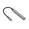 Equip 4-porttinen USB 3.0/2.0 -USB-keskitin, USB-C