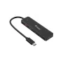 Equip USB-C 4-porttinen USB 3.2 Gen 2 (10 Gbit/s) -keskitin, USB-C x 2, USB-A x 2
