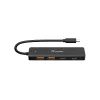 Equip USB-C 4-porttinen USB 3.2 Gen 2 (10 Gbit/s) -keskitin, USB-C x 2, USB-A x 2