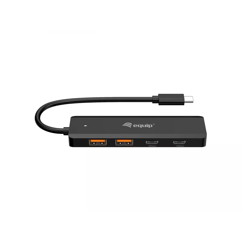 Equip USB-C 4-porttinen USB 3.2 Gen 2 (10 Gbit/s) -keskitin, USB-C x 2, USB-A x 2