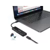 Equip USB-C 4-porttinen USB 3.2 Gen 2 (10 Gbit/s) -keskitin, USB-C x 2, USB-A x 2