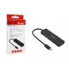 Equip USB-C 4-porttinen USB 3.2 Gen 2 (10 Gbit/s) -keskitin, USB-C x 2, USB-A x 2