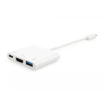 Equip 133461 USB Type-C -HDMI-liitäntä/USB-A-liitäntä/PD-sovitin