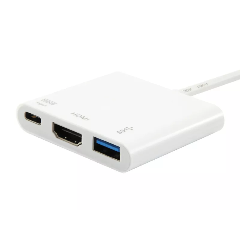 Equip 133461 USB Type-C -HDMI-liitäntä/USB-A-liitäntä/PD-sovitin