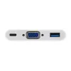 Equip 133462 USB Type-C -VGA-liitäntä/USB-A-liitäntä/PD-sovitin