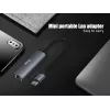 Equip USB-C - RJ45 gigabitin verkko + PD-adapteri USB Type-C 100W