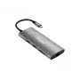 Equip USB-C 9-in-1-monitoimiadapteri, HDMI 4K/60Hz, Gigabit-LAN, USB 3.2 GEN1, SD/TF, 100W USB PD