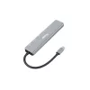 Equip USB-C 7-in-1-monitoimiadapteri, HDMI 4K/60Hz, USB 3.2 Gen1 x3, TF/Micro SD, 100W USB PD