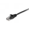 Equip Cat.6 U/UTP -verkkokaapeli, 5,0 m, musta