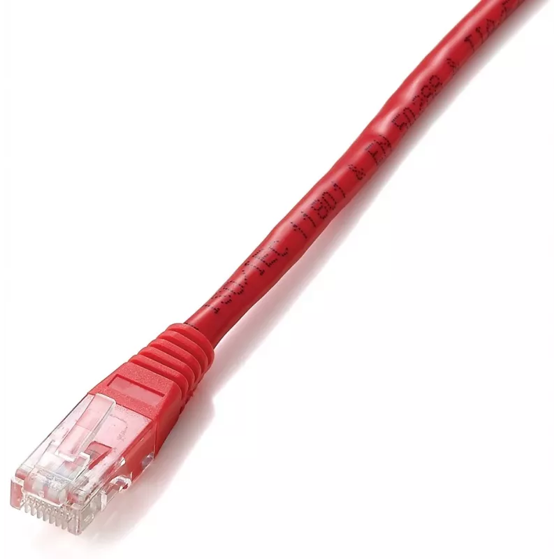 Verkkokaapeli Equip Cat.5e U/UTP RJ-45 7,5 m punainen