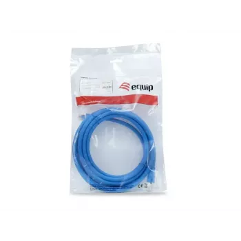 Equip Cat 8.1 S/FTP (PIMF) -verkkokaapeli, LSOH, 0,5 m, sininen