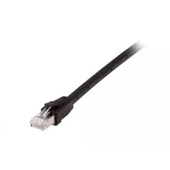 Equip Cat 8.1 S/FTP (PIMF) -verkkokaapeli, LSOH, 1,0 m, musta, 1 m, Cat8.1, S/FTP (S-STP), RJ-45, RJ-45, musta