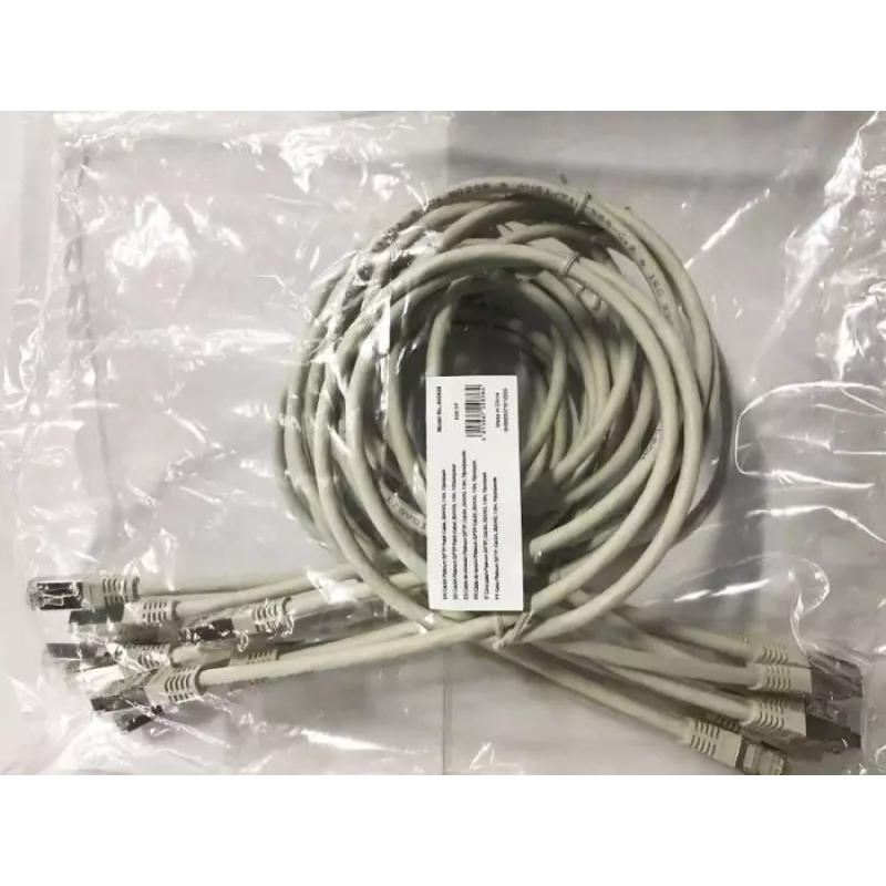 Equip Cat.6A Platinum S/FTP -verkkokaapeli, harmaa, 1,0 m, 10 kpl/pakkaus