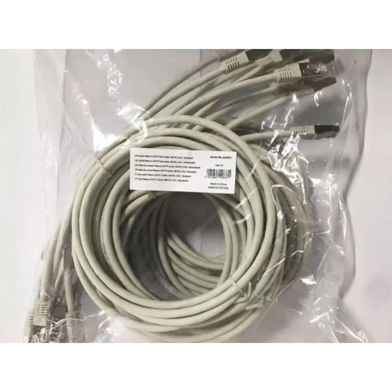 Equip Cat.6A Platinum S/FTP -verkkokaapeli, harmaa, 2,0 m, 10 kpl/pakkaus