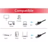 Equip Cat.6 U/UTP -verkkokaapeli RJ-45 0,15 m musta