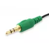 Equip äänenjakokaapeli, musta, 3,5 mm, 2 x 3,5 mm, naaras, uros, polyvinyylikloridi (PVC)
