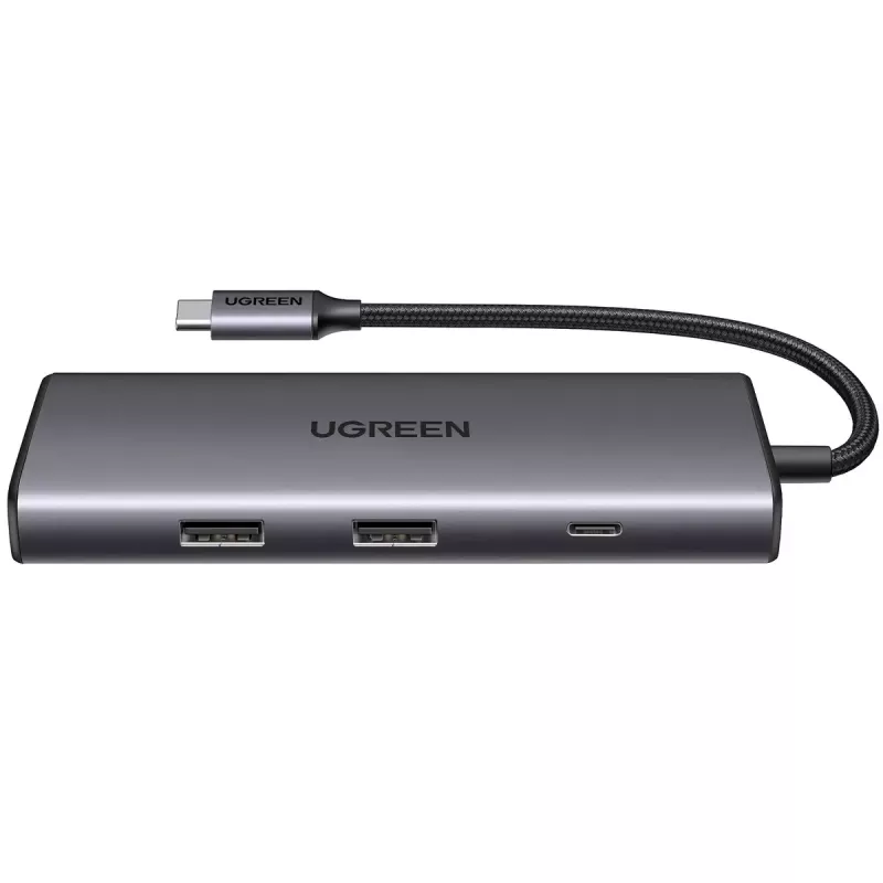 USB-C-monitoimiadapteri UGREEN 15531 HDMI USB 3.0 Ethernet