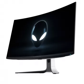 Alienware AW3225QF tietokonenäyttö 81,3 cm (32 inch) 3840 x 2160 pikseliä 4K Ultra HD QD-OLED musta, valkoinen