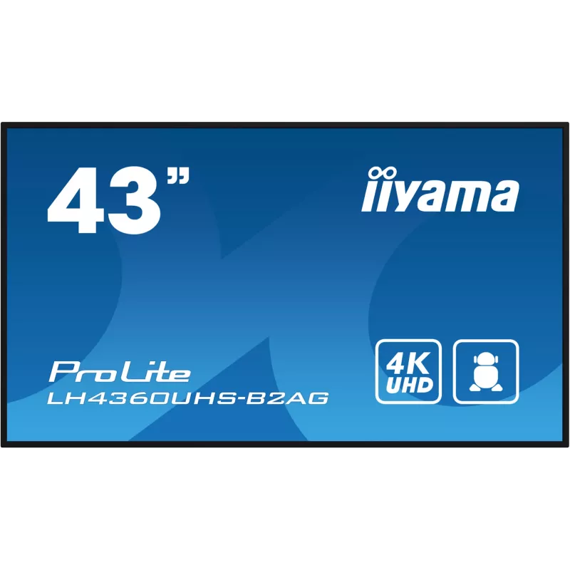 iiyama ProLite LH4360UHS-B2AG 43 tuuman 4K UHD digitaalinen mainosnäyttö
