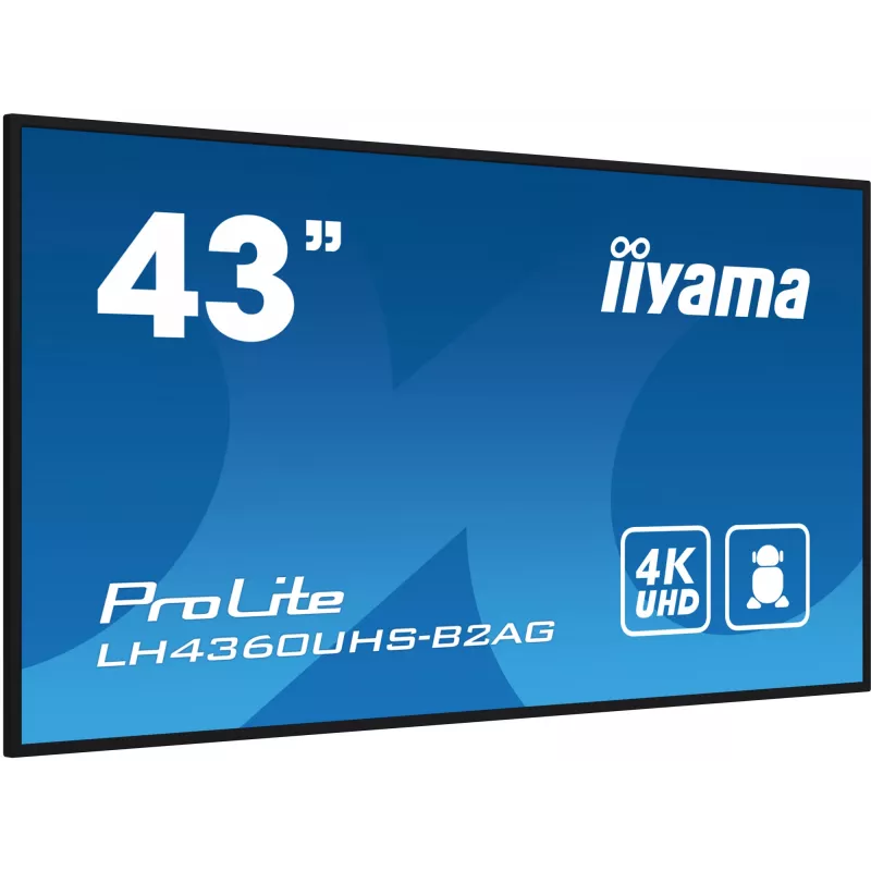 iiyama ProLite LH4360UHS-B2AG 43 tuuman 4K UHD digitaalinen mainosnäyttö