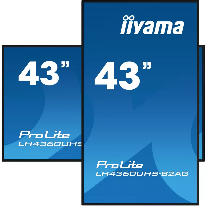 iiyama ProLite LH4360UHS-B2AG 43 tuuman 4K UHD digitaalinen mainosnäyttö