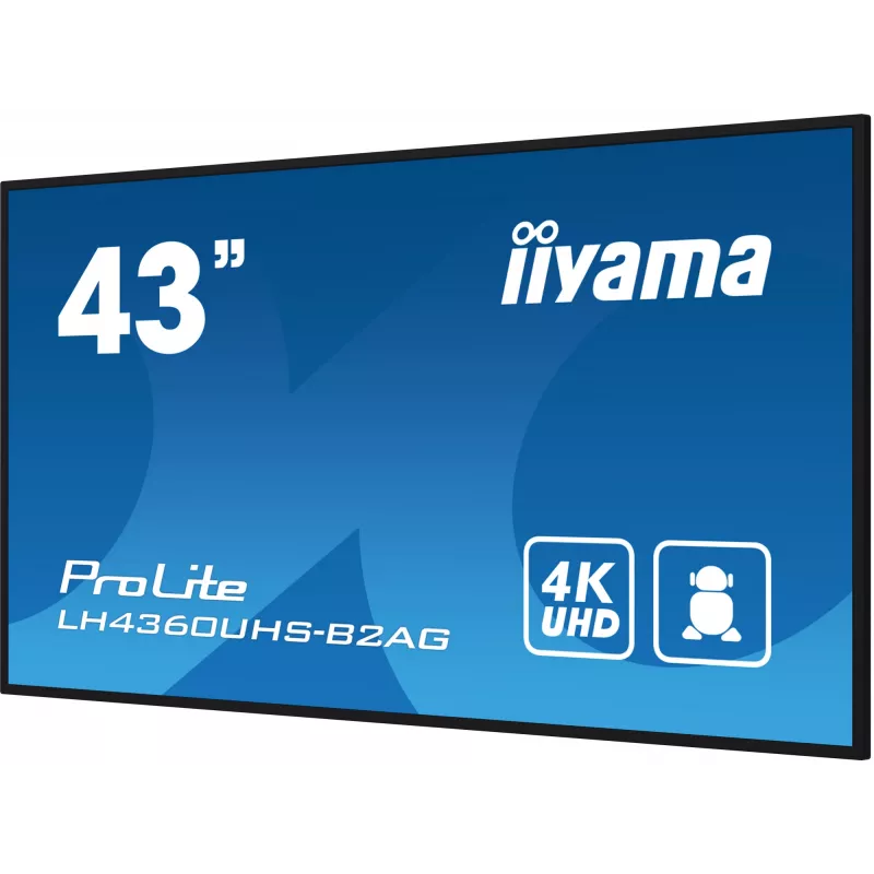iiyama ProLite LH4360UHS-B2AG 43 tuuman 4K UHD digitaalinen mainosnäyttö