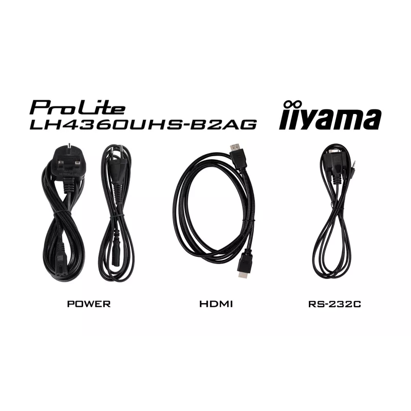 iiyama ProLite LH4360UHS-B2AG 43 tuuman 4K UHD digitaalinen mainosnäyttö