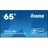 iiyama LH6541UHS-B1AG digitaalinen mainosnäyttö 163,8 cm (64,5 inch) LCD 500 cd/m² 4K Ultra HD musta 24/7