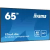 iiyama LH6541UHS-B1AG digitaalinen mainosnäyttö 163,8 cm (64,5 inch) LCD 500 cd/m² 4K Ultra HD musta 24/7
