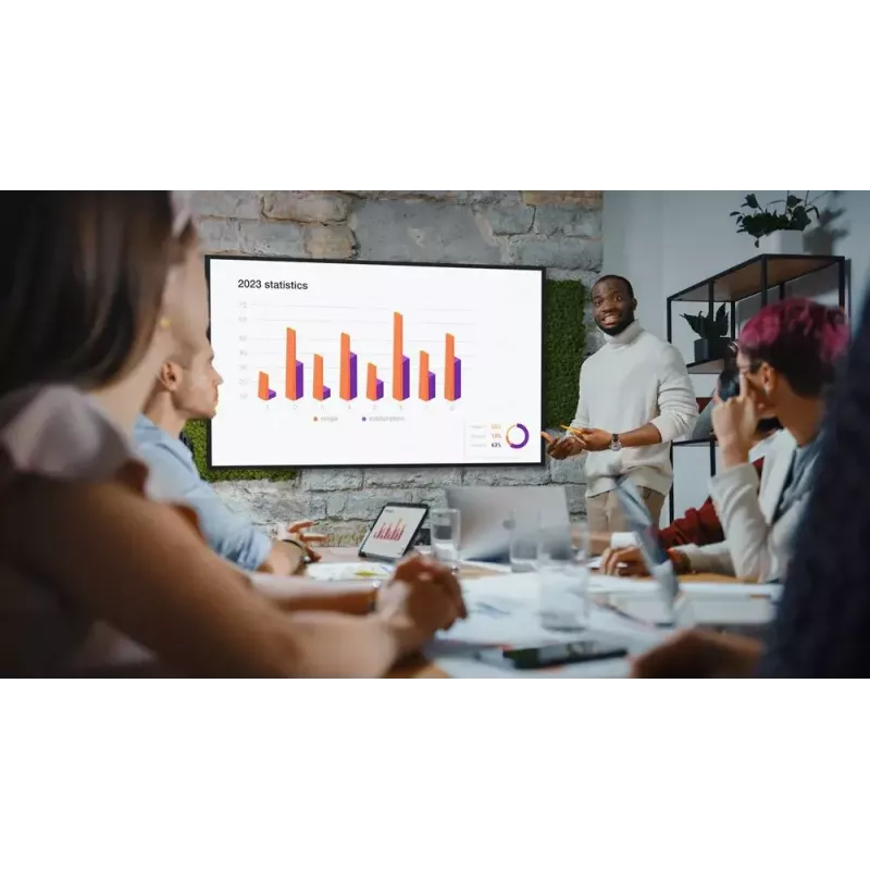 Digitaalinen mainosnäyttö Optoma N3861K 86 inch LED 4K Ultra HD