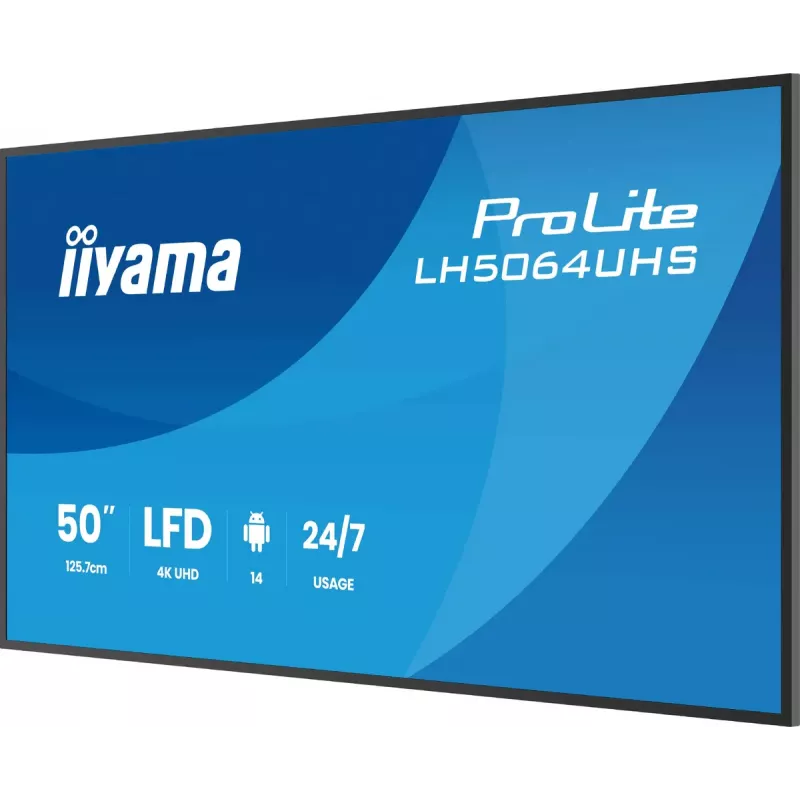 Digitaalinen mainosnäyttö iiyama LH7564UHS-B1AG 75