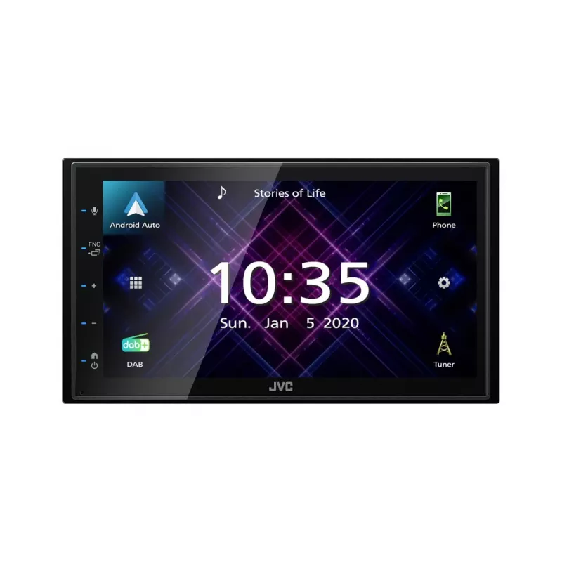 JVC KW-M565DBT auto-mediasoitin musta 200 W Bluetooth