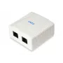 Pintarasian kotelo Equip 2-porttinen Cat.6 235214